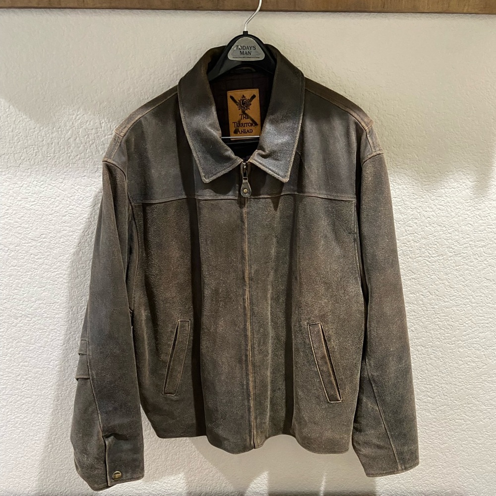 The Territory Ahead Men’s Leather Jacket size XL